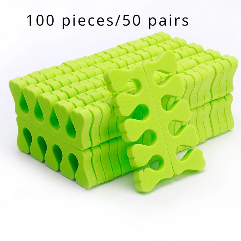 Soft Nail Art Toe Separators for Easy Pedicures - Smarsty