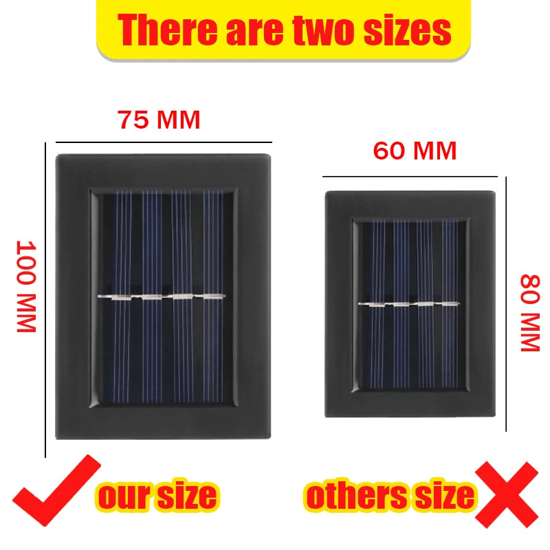 Solar LED Outdoor Light with Motion Sensor Waterproof Design - Smarsty