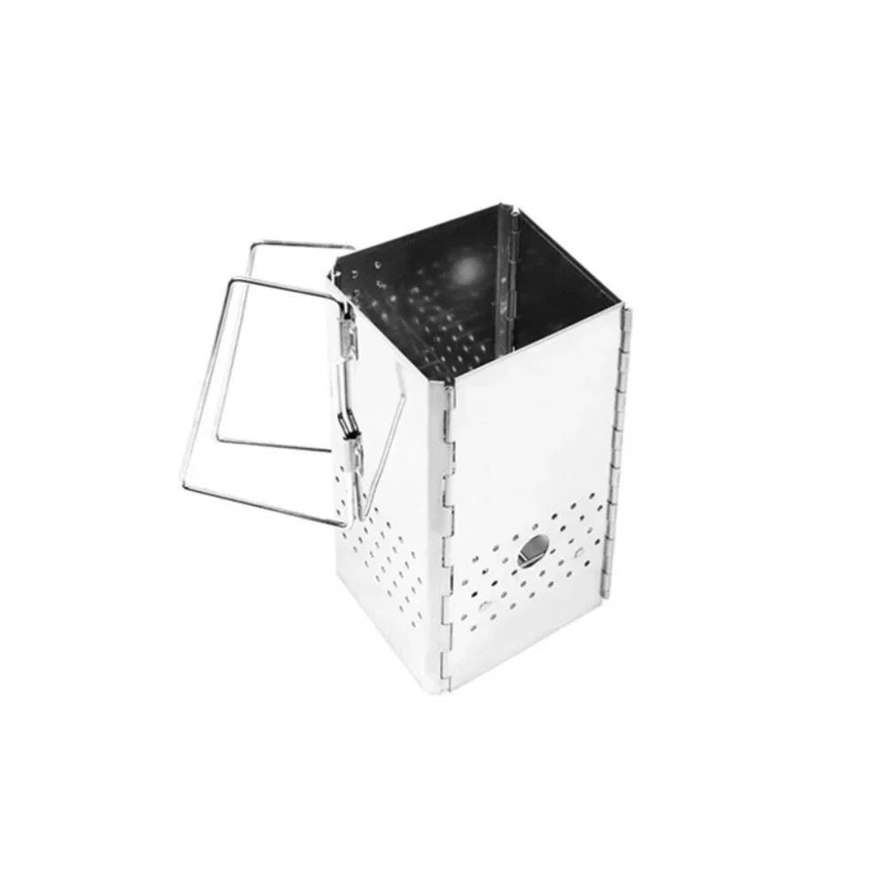 Portable Stainless Steel Charcoal Starter for Easy BBQ - Smarsty