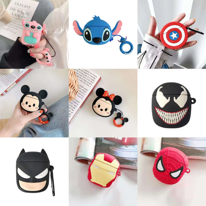 3D Cartoon Silicone Case for AirPods Pro2 Protection - Smarsty