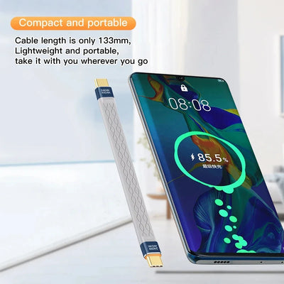 USB C to USB C Fast Charging Cable 240W 8K Data Transfer - Smarsty