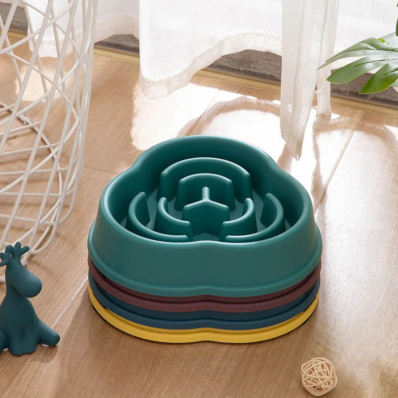 Anti Choking Dog Bowl for Slow Feeding - Smarsty
