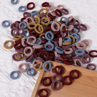 Colorful Elastic Hair Ties Set Gentle No Damage For Kids - Smarsty