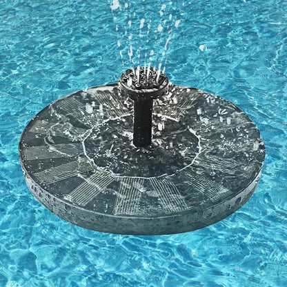 Floating Solar Fountain Pump for Bird Baths and Ponds - Smarsty