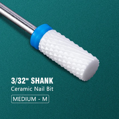 Electric Manicure Drill Bit with Ceramic Burr - Smarsty