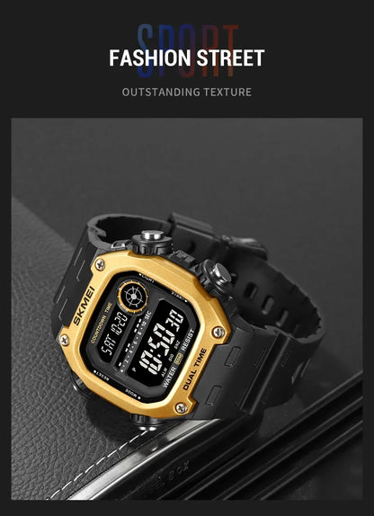 Skmei 2126 Waterproof Digital Sports Watch for Men - Smarsty