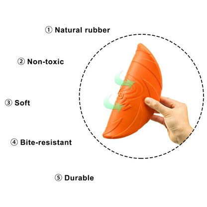 OUZEY Bite Resistant Flying Disc Dog Toy for Training - Smarsty