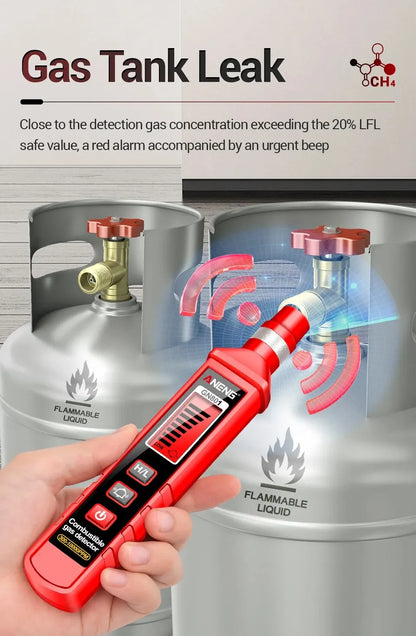 ANENG GN801 Gas Leak Detector with LCD Display - Smarsty