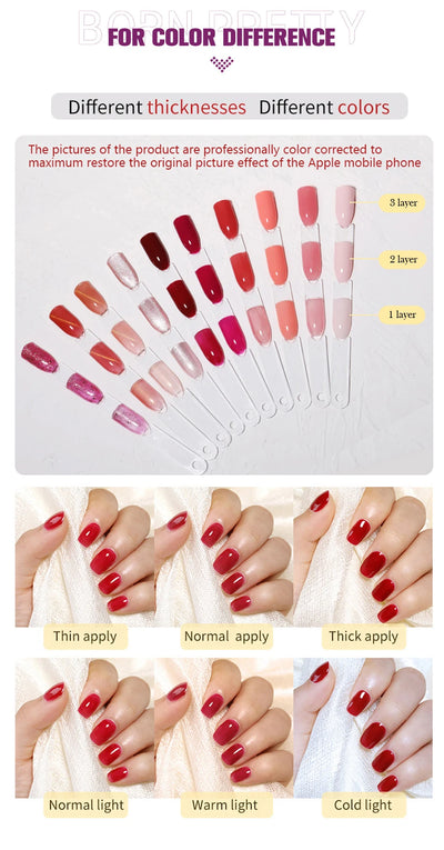 Born Pretty 15ml Non Stick Gel Polish for Nail Art - Smarsty