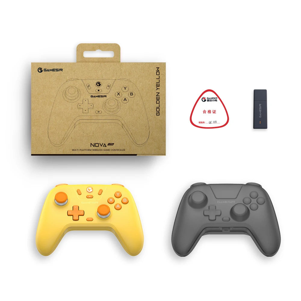 GameSir T4 Nova Lite Wireless Game Controller for Switch and PC - Smarsty