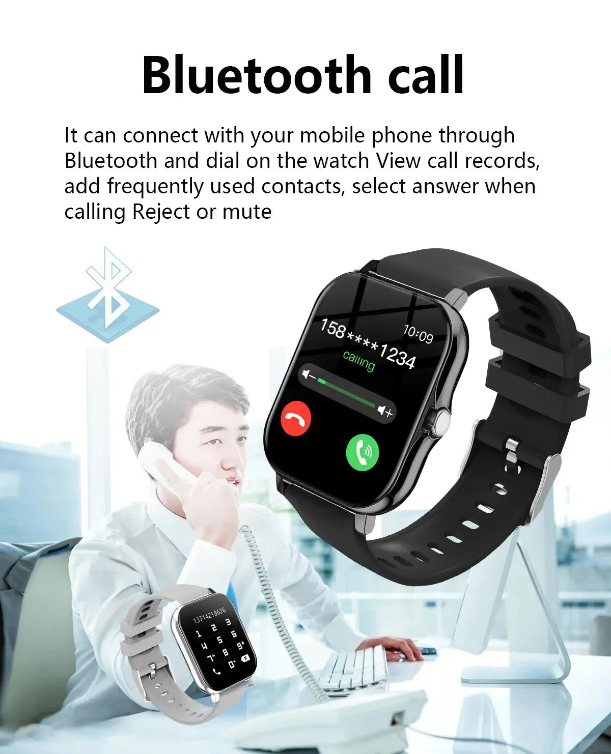 Xiaomi Smart Watch for Fitness Tracking and Bluetooth Calling - Smarsty