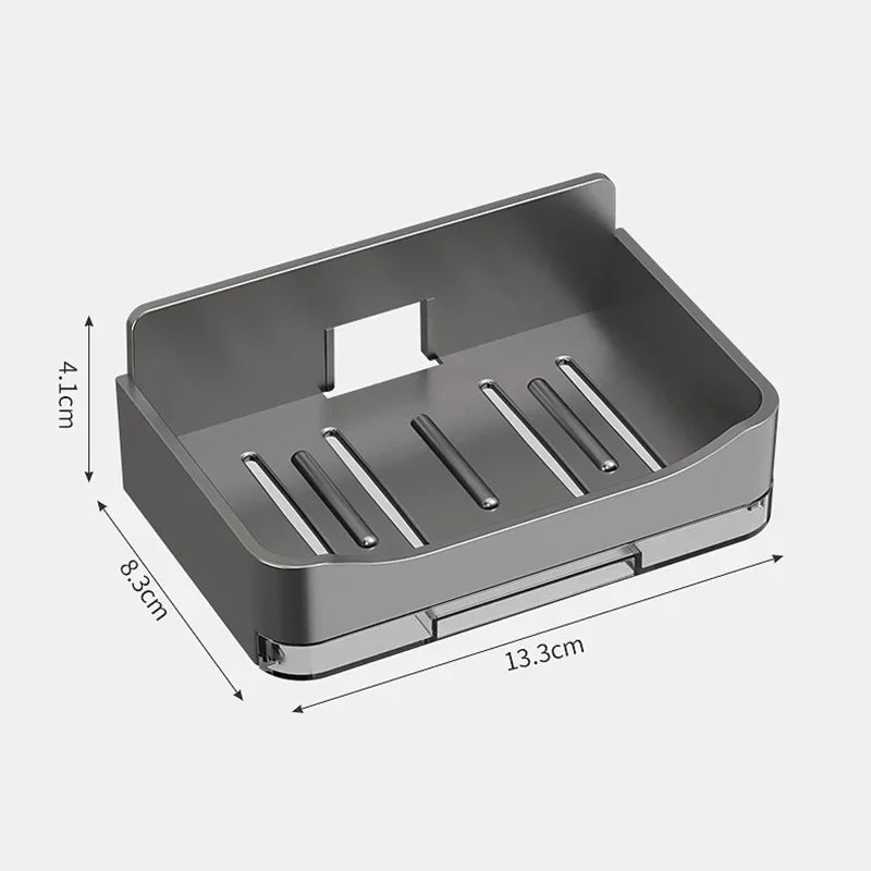 Wall Mounted Soap Holder with Double Drainage Design - Smarsty