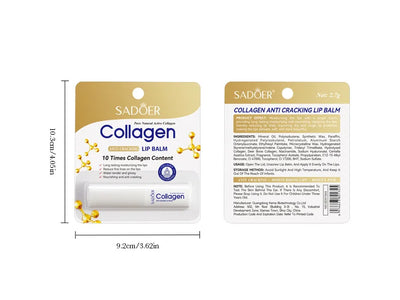 SADOER Collagen Lip Balm for Hydration and Repair - Smarsty