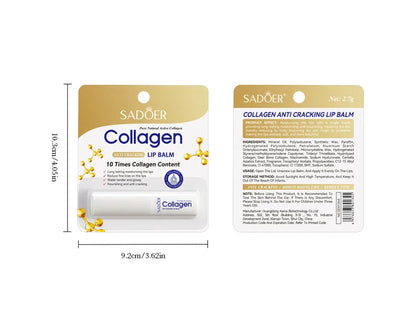 SADOER Collagen Lip Balm for Hydration and Repair - Smarsty