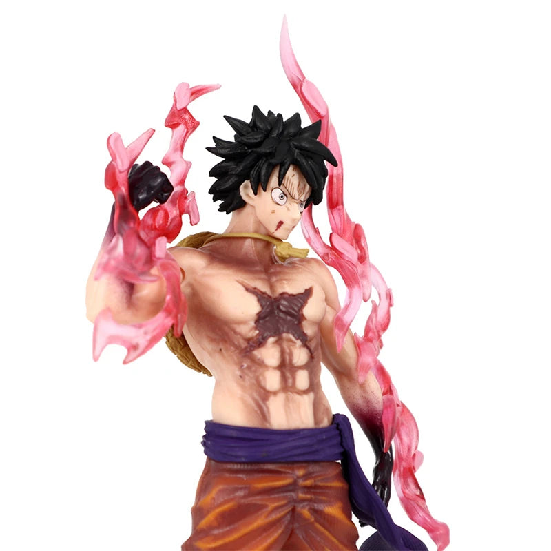 One Piece Luffy Anime Figure Toys Monkey D Luffy Flowing Cherry PVC Action Figurine Collection Model Dolls Birthday Gifts Kids by Smarsty