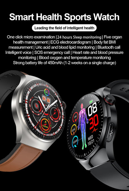2025 Smart Health Watch with Blood Oxygen and ECG - Smarsty