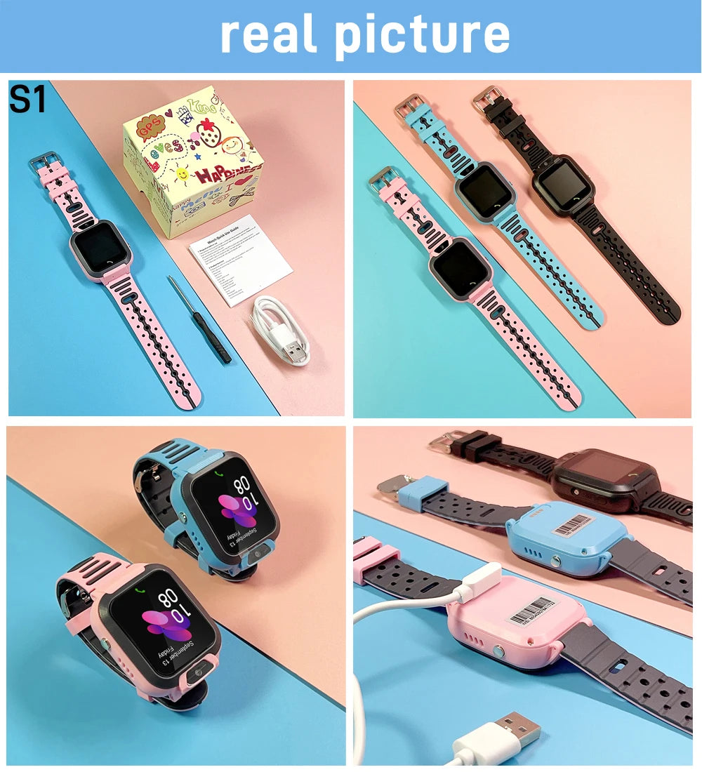 4G Kids Smart Watch With SOS Call And Waterproof Design - Smarsty