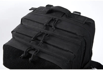 25L/45L Tactical Backpack for Men and Women Outdoor Survival Bug Out Bag Small School Rucksack Hking with Bottle Holder
