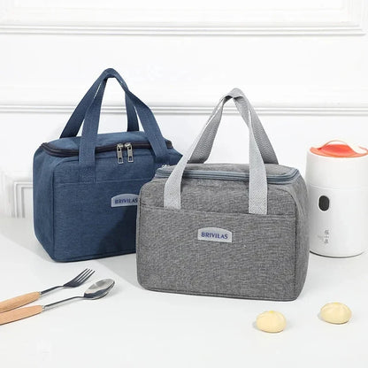Insulated Portable Lunch Bag For Women Office Tote Compact - Smarsty