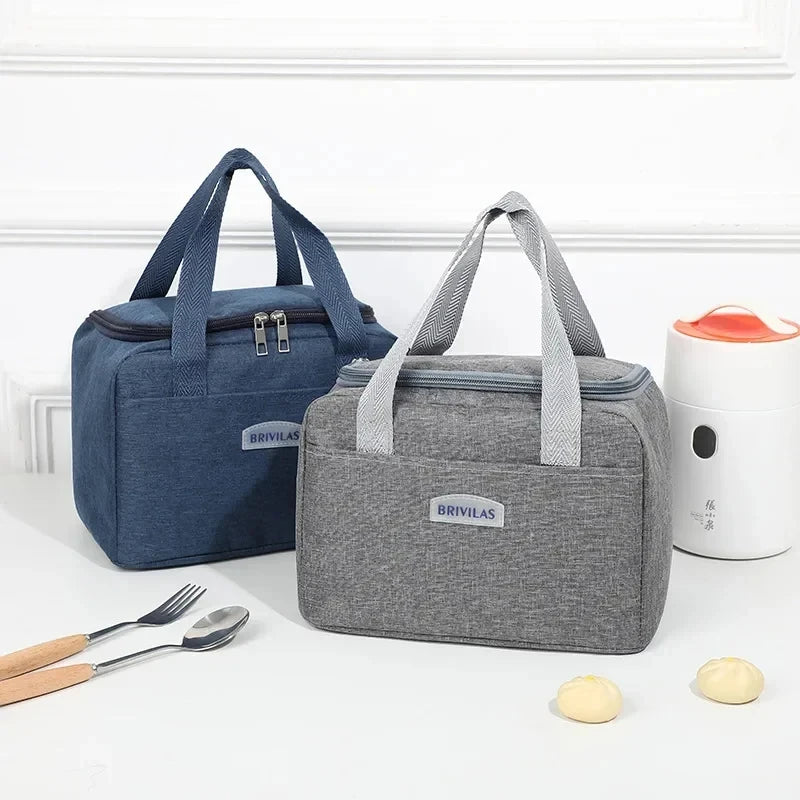Insulated Portable Lunch Bag For Women Office Tote Compact - Smarsty