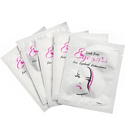 Hydrogel Eye Patches for Eyelash Extensions 100 Pairs - Smarsty