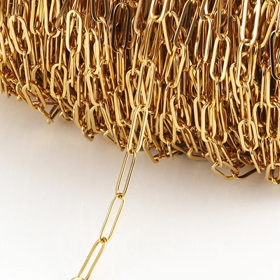 No Fade 2 Meter Stainless Steel Chain For Jewelry Making - Smarsty