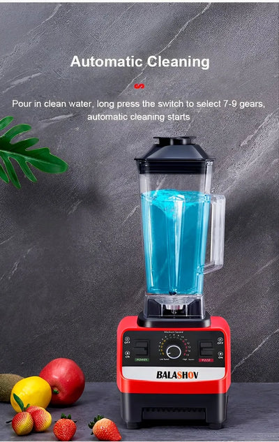 2000W Heavy Duty Commercial Blender Stationary Mixer Food Processor Ice Smoothies for Kitchen High Power Juicer Blender BPA Free by Smarsty