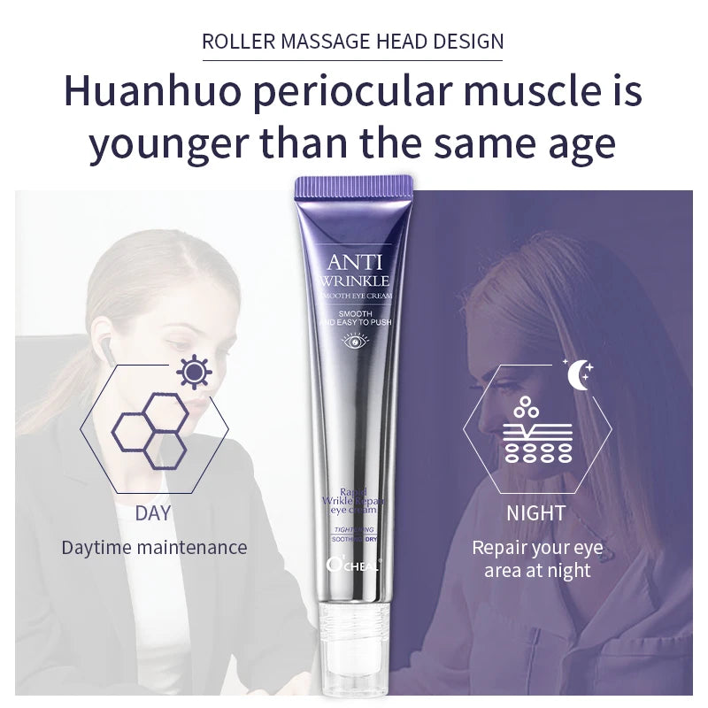 O'CHEAL Anti Aging Eye Cream Roller for Dark Circles - Smarsty