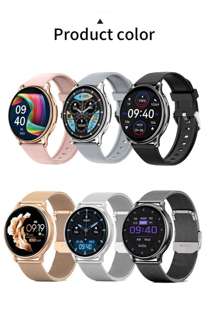 Bluetooth Smart Watch for Fitness Tracking and Calls - Smarsty