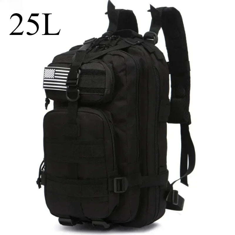 25L/50L Tactical Backpack Molle Bag Outdoor Bags Backpack for Hiking Camping Trekking Hunting Fishing GYM Bags Backpacks - Smarsty