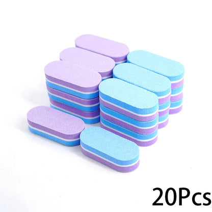 Mini Nail Sponge File Buffer Block Set for Smooth Finishing - Smarsty
