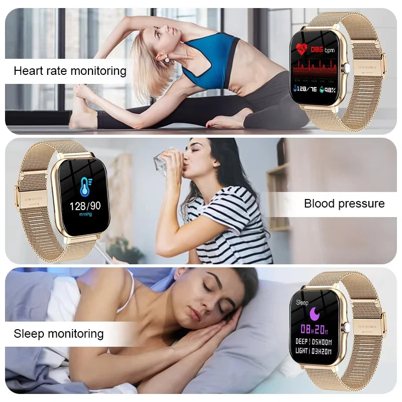 Smart Watch with HD Display and Fitness Tracking - Smarsty