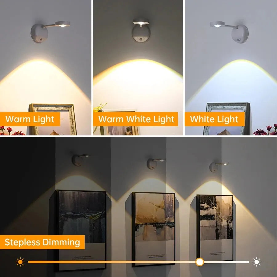 Wireless LED Motion Sensor Night Light for Home - Smarsty