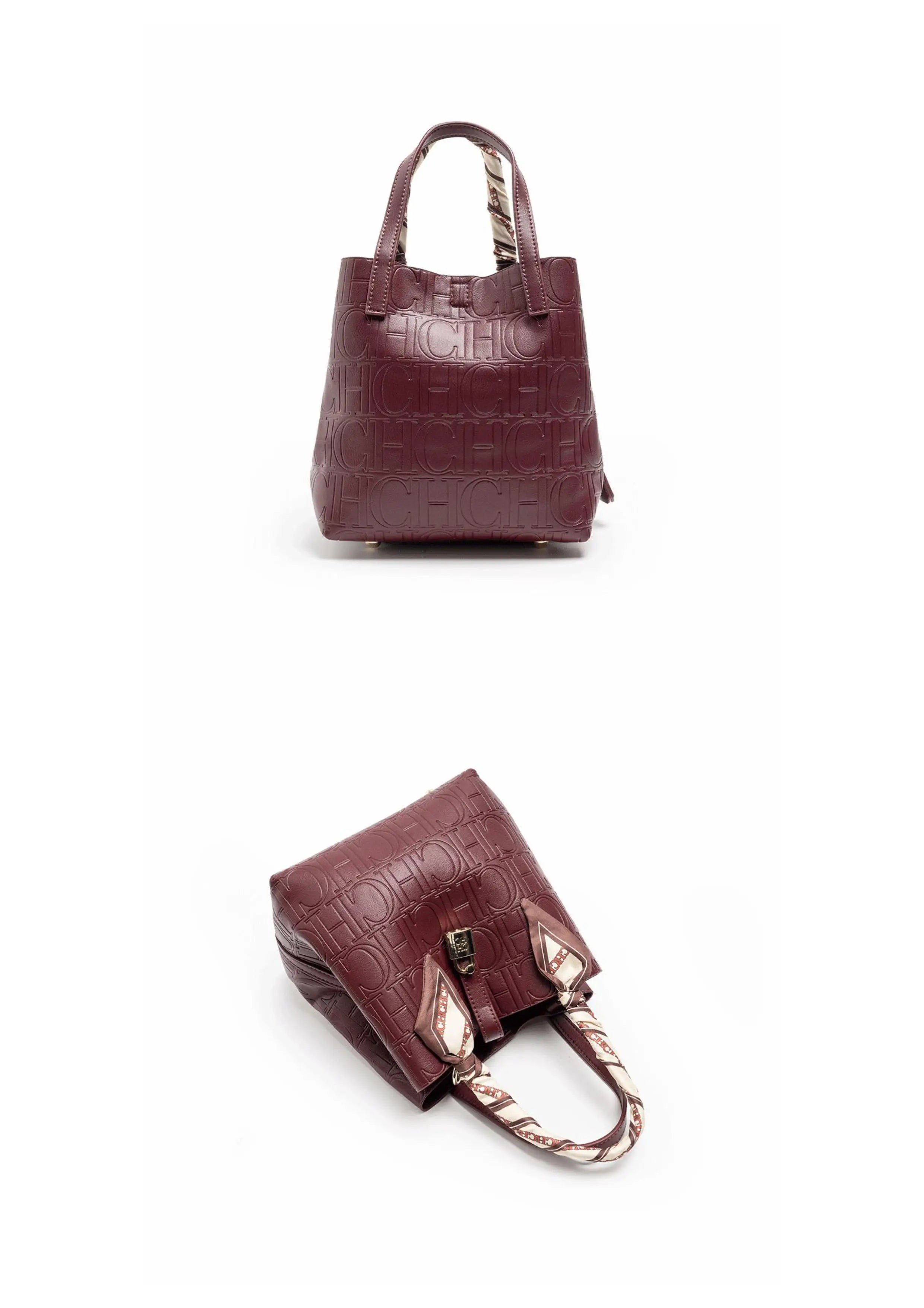 Large Capacity Handbag With Lock Design Luxury Crossbody - Smarsty