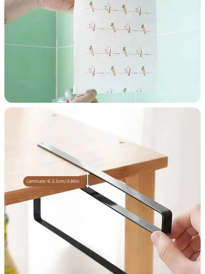 Portable Paper Roll Holder for Easy Kitchen Organization - Smarsty