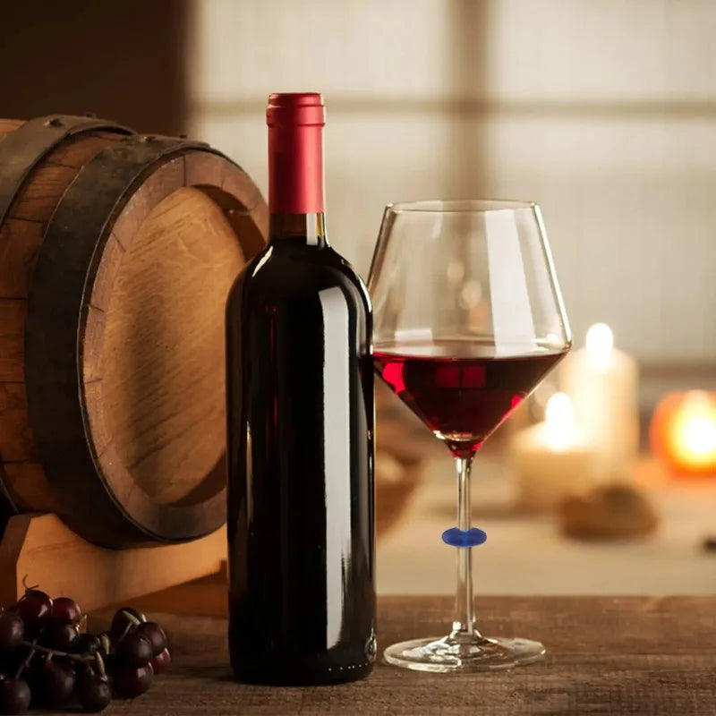 Silicone Wine Glass Markers for Easy Party Identification - Smarsty