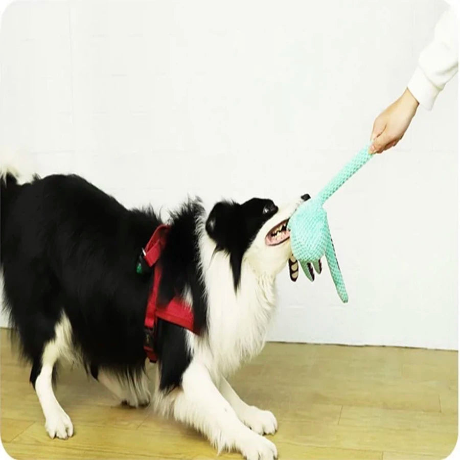 Interactive Plush Dog Octopus Toy with Sound - Smarsty