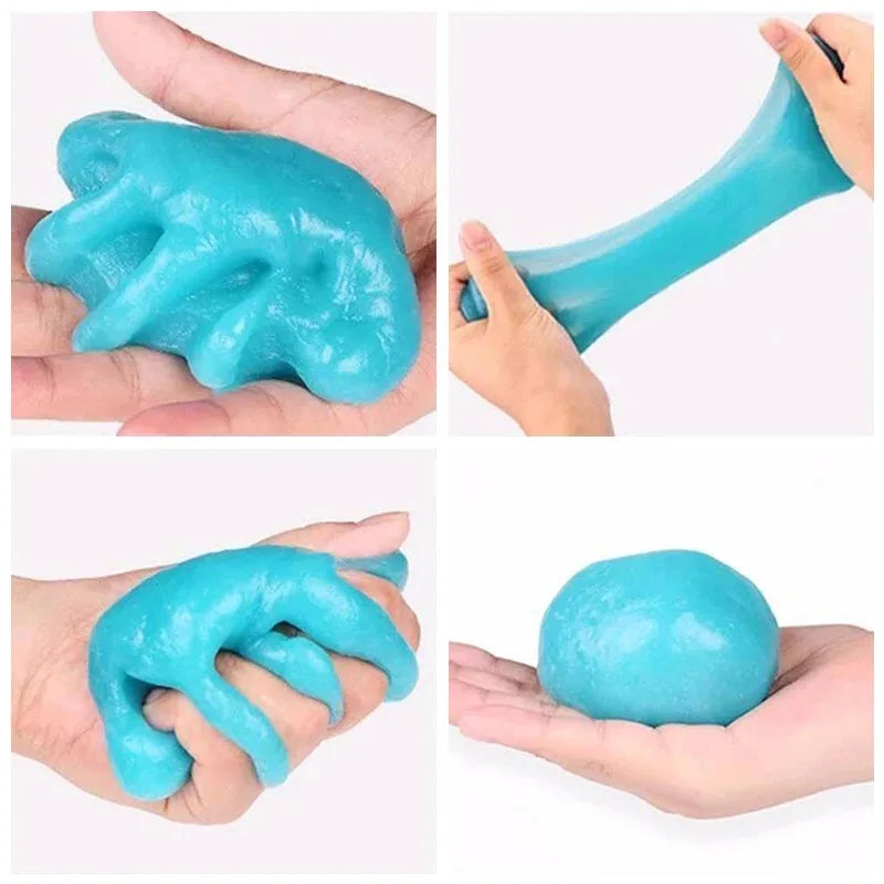 Car Cleaning Gel Slime Magic Mud Auto Interior Computer Keyboard Dirt Clean Dust Remover Gel Car Wash Interior Cleaning Tools - Smarsty
