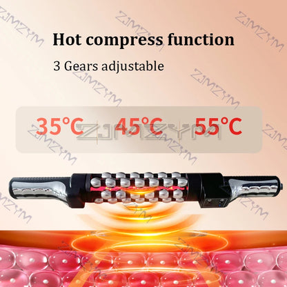 Relaxed Red Light Heated Massage Device for Muscle Relief - Smarsty