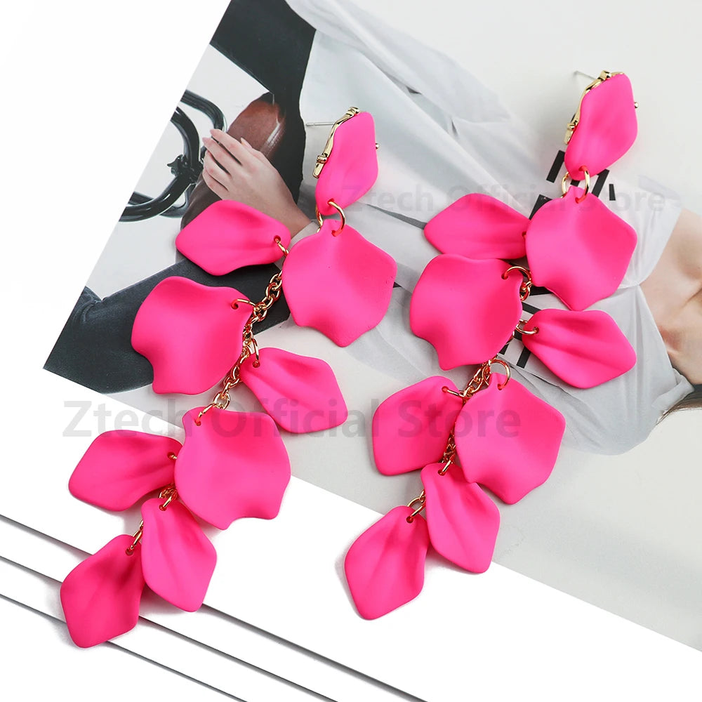 Romantic Multicolor Tassel Dangle Earrings for Women’s Fashion - Smarsty