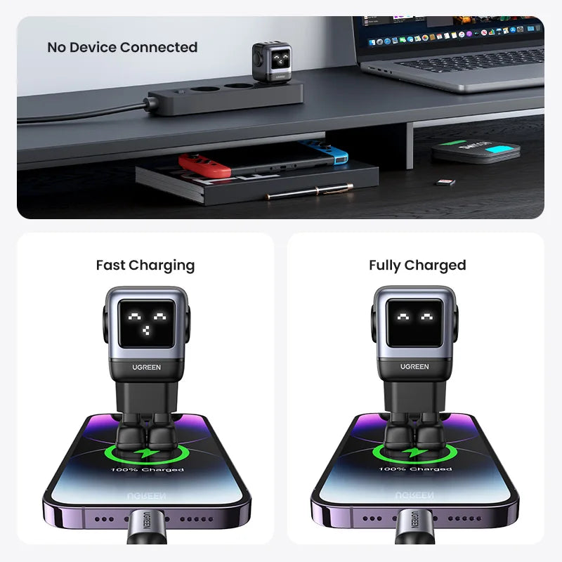 65W GaN Charger With PD3.0 PPS Fast Charge Compact Travel - Smarsty