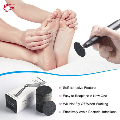 Pedicure Sandpaper Discs for Dead Skin Removal - Smarsty