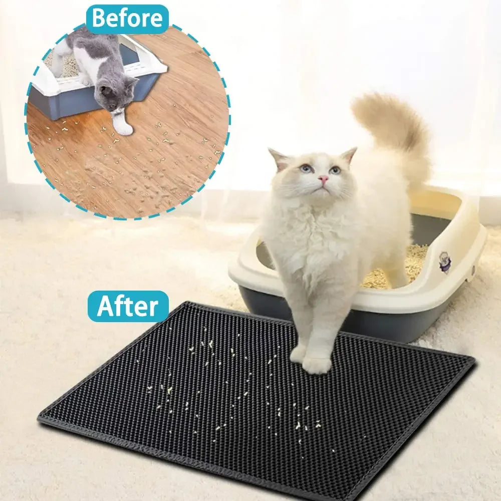 Waterproof Cat Litter Mat for Easy Cleanup - Smarsty