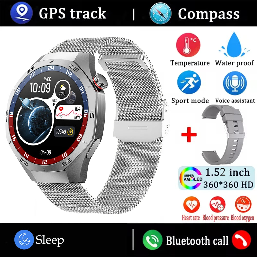 Huawei GT5 Pro Smart Watch with AMOLED Display and GPS - Smarsty