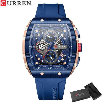 Curren Sports Large Dial Casual Quartz Watch - Smarsty