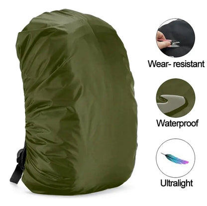 60L Waterproof Backpack Cover Dustproof Rain Cover For Backpack Rainproof Cover Outdoor Camping Hiking Climbing Bag