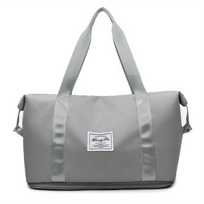 Waterproof Nylon Travel Duffle Bag for Women Large Capacity - Smarsty