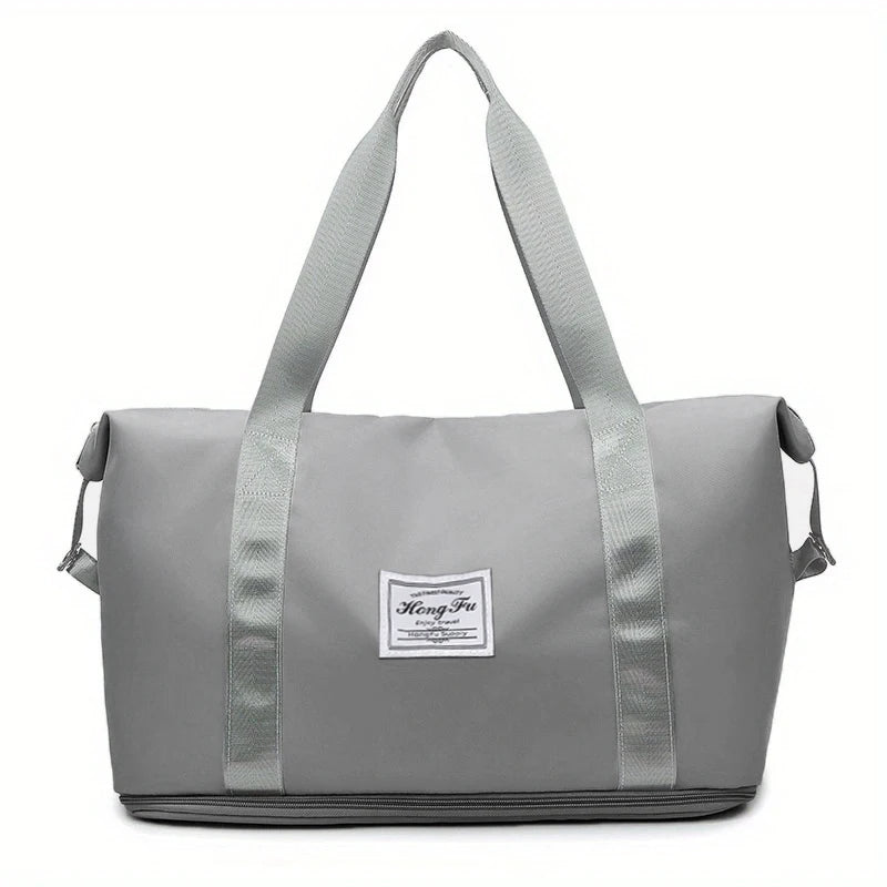 Waterproof Nylon Travel Duffle Bag for Women Large Capacity - Smarsty