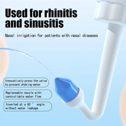 Nasal Irrigator Rinse Bottle for Allergy Relief - Smarsty