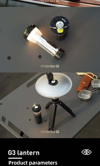 3000mah GZ Lighthouse camping light Super Long Battery Life LED Camping Tent Hiking Atmosphere Lamp Tower Flashlight by Smarsty
